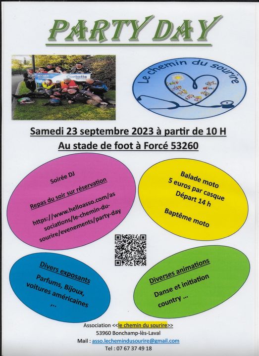Lire la suite à propos de l’article Ballade moto le 23 septembre