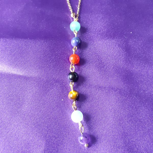 Collier 7 chakras pendentifs - Image 5
