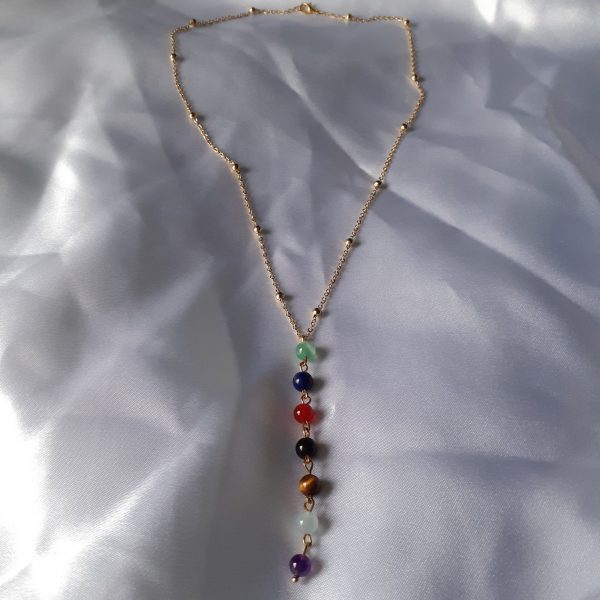 Collier 7 chakras pendentifs - Image 4