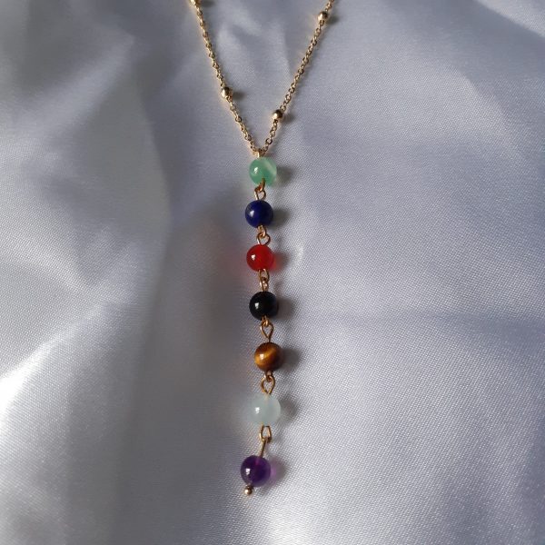 Collier 7 chakras pendentifs - Image 3