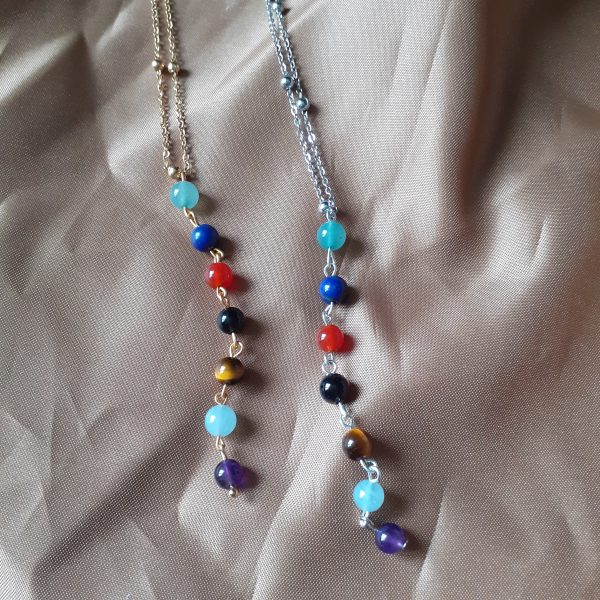 Collier 7 chakras pendentifs - Image 9